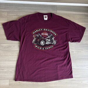 Vintage Harley Davidson Indian‎ Seminole Sanford FL Motorcycles T Shirt Men’s XL